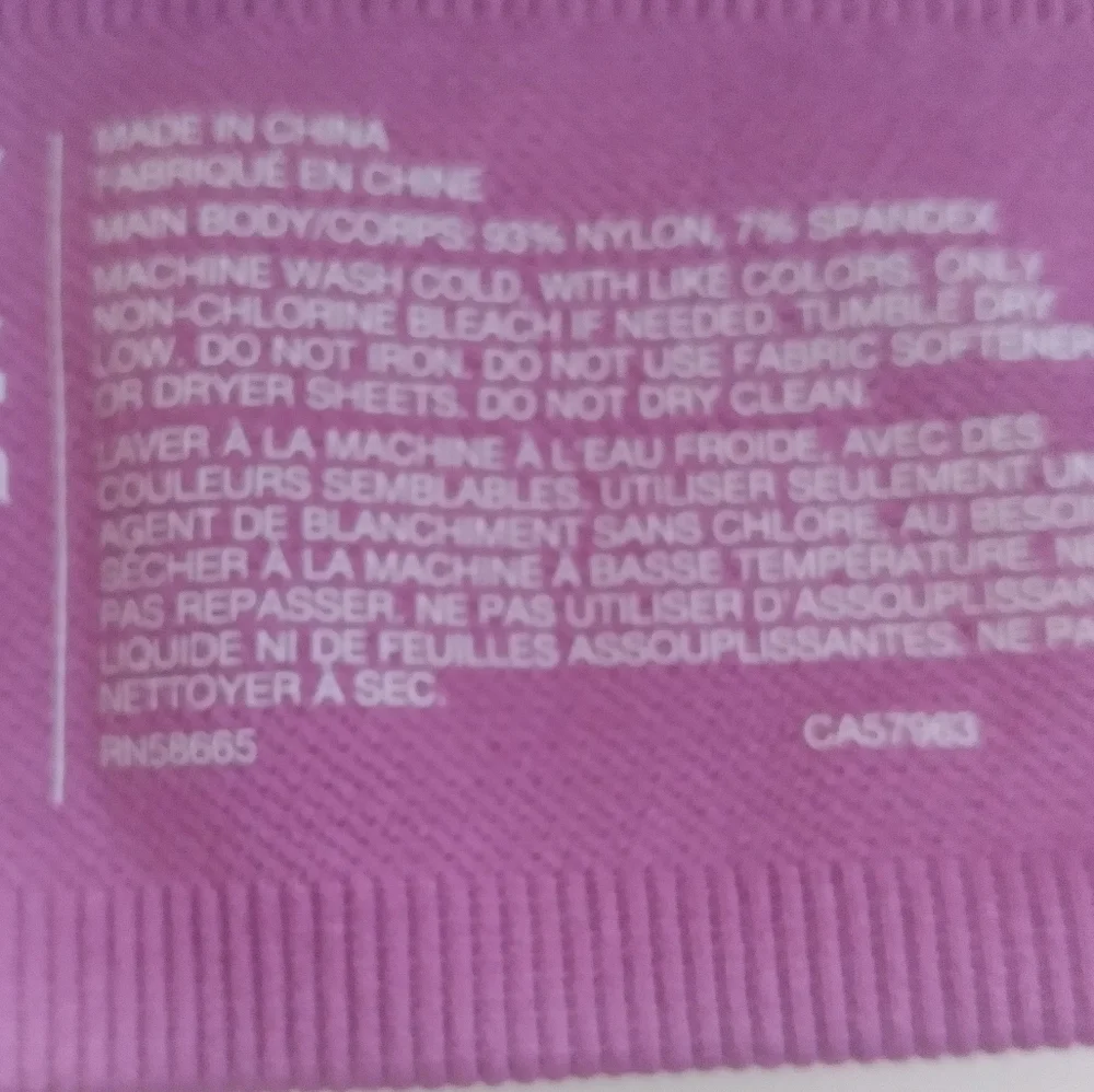 Zella Exercise Top Purple Striking. Size small π - Picture 11 of 13